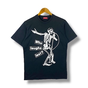 Selten!! Vintage 00 BARBARA KRUGER Wer lacht letztes Kunstwerk-T-Shirt mittlerer Größe RATM Band
