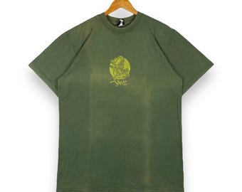 Vintage 90s VANS Dragon Graphic Tee - Made In USA