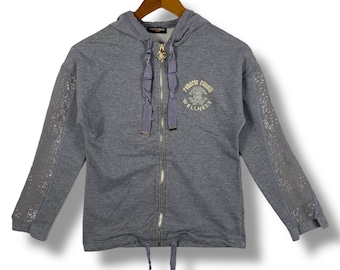 Rare!! ROBERTO CAVALLI GYM Wellness Zip Hoodie Women Size 38 - Etsy