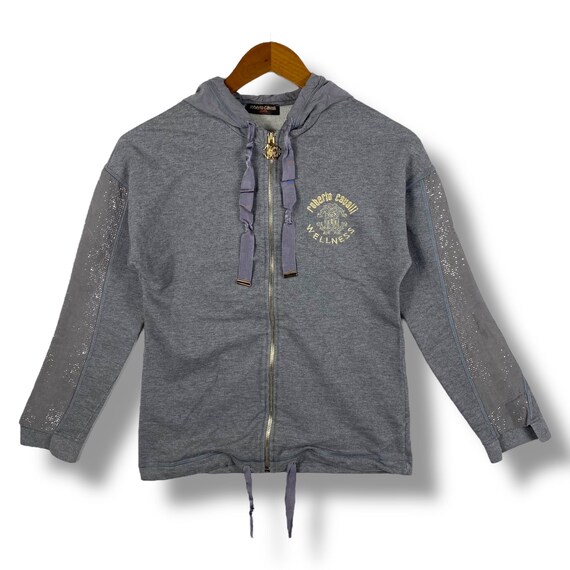 Rare!! ROBERTO CAVALLI GYM Wellness Zip Hoodie Women Size 38 - Etsy