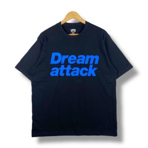 Rares !! DREAM ATTACK Nouvelle commande Peter Saville Oeuvre d'art T-shirt grande taille