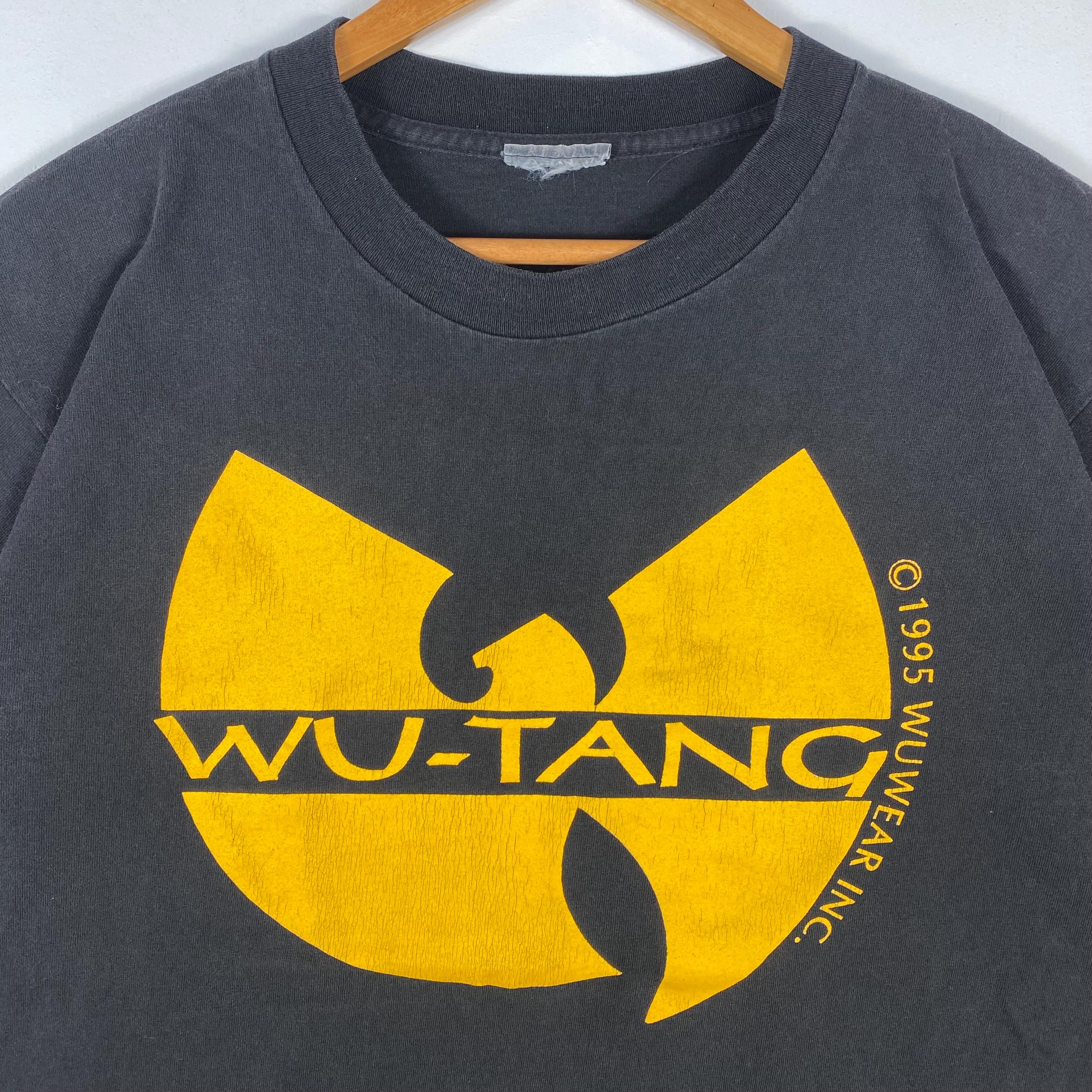 Rare!! Vintage 1995 Wu-wear WU-TANG CLAN Logo Hip-hop Group