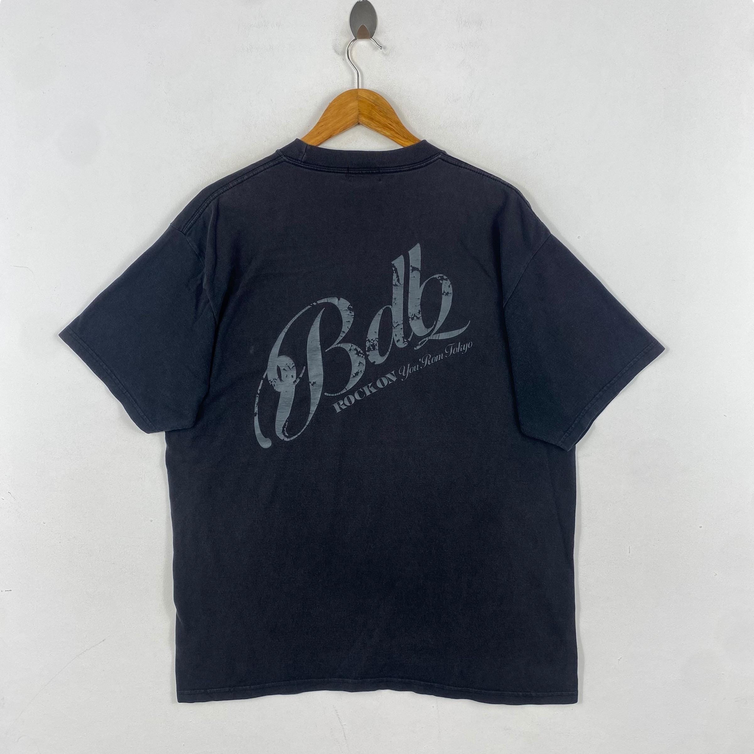 Vintage BACK DROP BOMB Graphic Tee - Japanese Rock Band Shirt