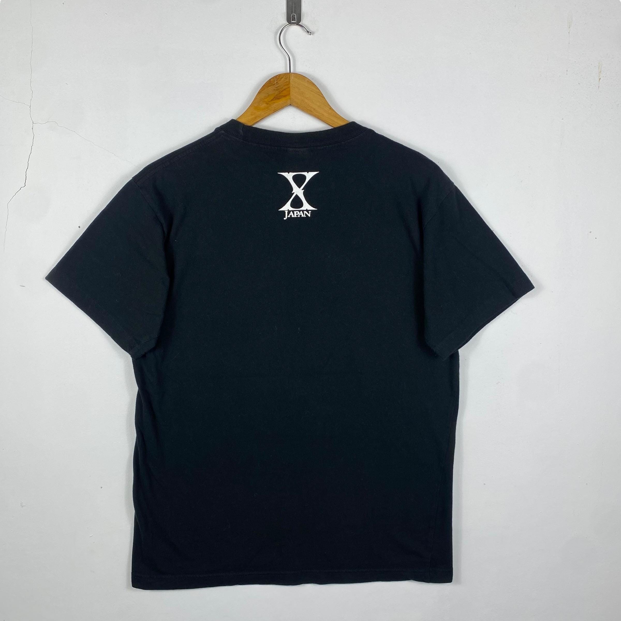 Rare!! Japanese Band X-JAPAN World Tour Live in Yokohama Tee Shirt