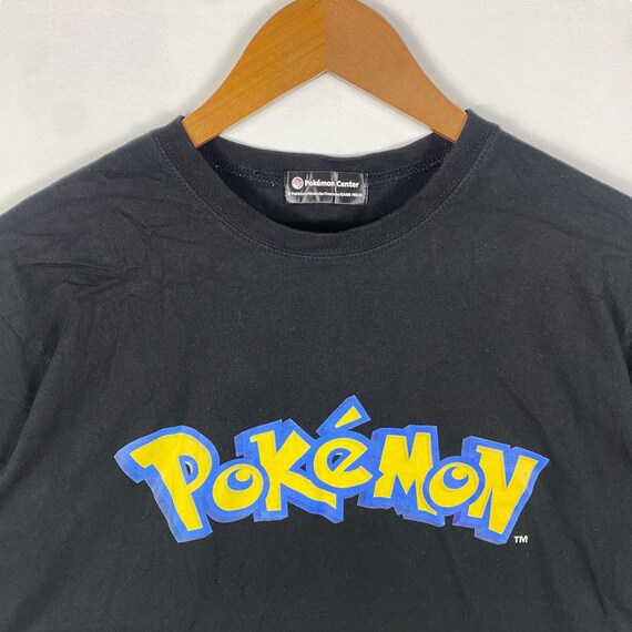 Rare!! Vintage 00's POKEMON Og Logo Pokemon Center Tee Shirt Large