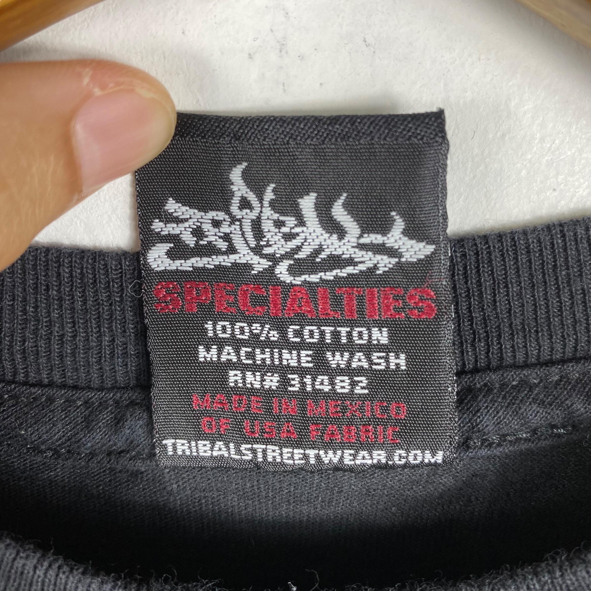Rare!! Vintage 00's TRIBAL STREETWEAR Tribal Gear Graphic Tee