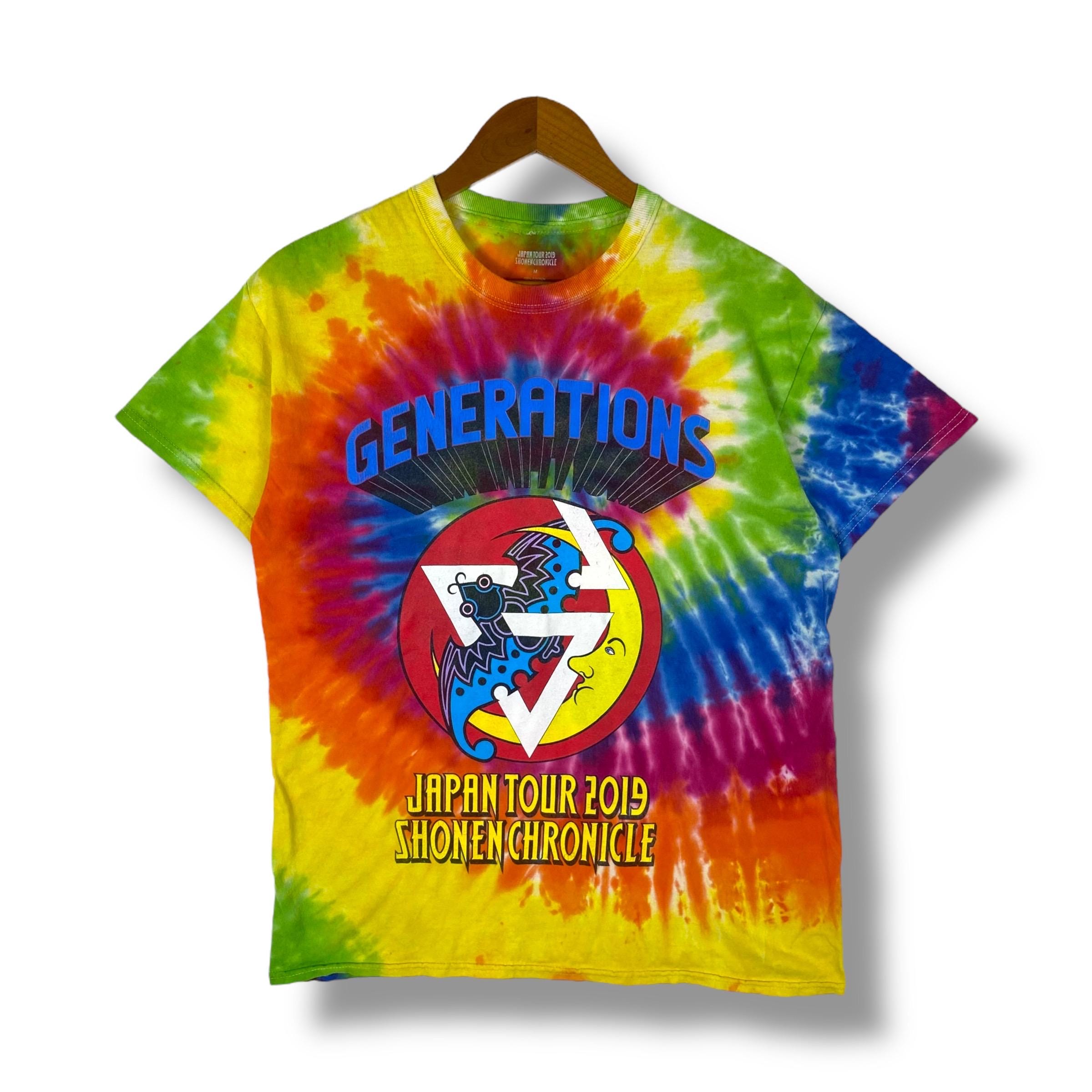Rare!! GENERATIONS Japan Tour 2019 Shonen Chronicle Tye Dye