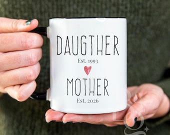 Personalized mug for new mom, first mothers day gift for new mom, mommy to be mug, first time mom gift, Christmas gift for mom first time