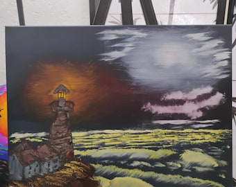 Lighthouse by the Sea