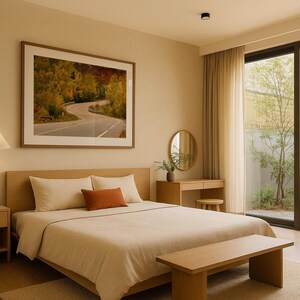 Northern Ontario Fall Backroads Print – Autumn Landscape Photography Wall Art Digital Download