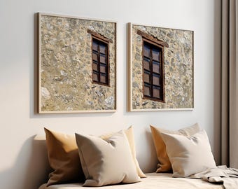 Alamo Windows Photography Print – San Antonio Texas History (Digital Download)