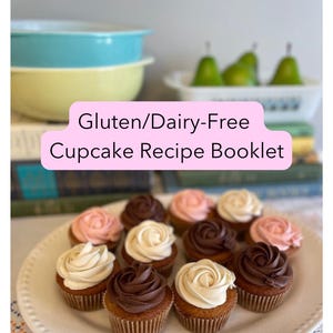Receptenboekje glutenvrije cupcakes en glazuur