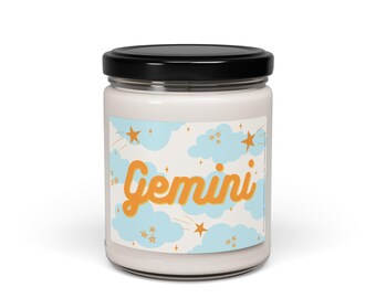 Gemini Zodiac Candle – Embrace Your Dual Nature