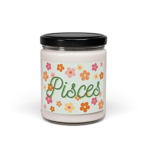 Pisces Zodiac Candle – Flow with Intuition