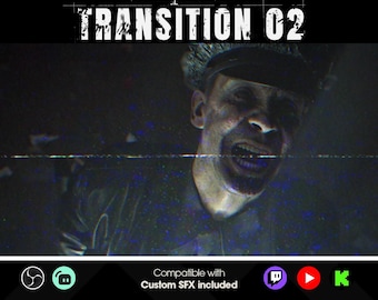Requiem Stream Transition 2 | Stinger | Twitch, Youtube, Kick | Horror Overlays