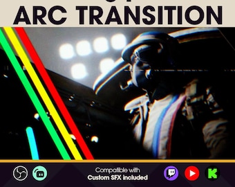 ARC Stream Transition | Twitch, Youtube, Kick | Extraction Overlays