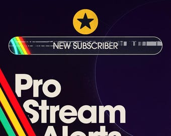 ARC Stream Alerts | Twitch, Youtube, Kick | Extraction Overlays | Vtuber | EASY Stream Elements Setup