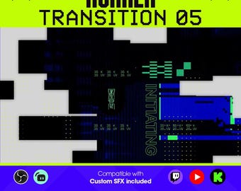 RUNNER Stream Transition 05 | Stinger | Twitch, Youtube, Kick