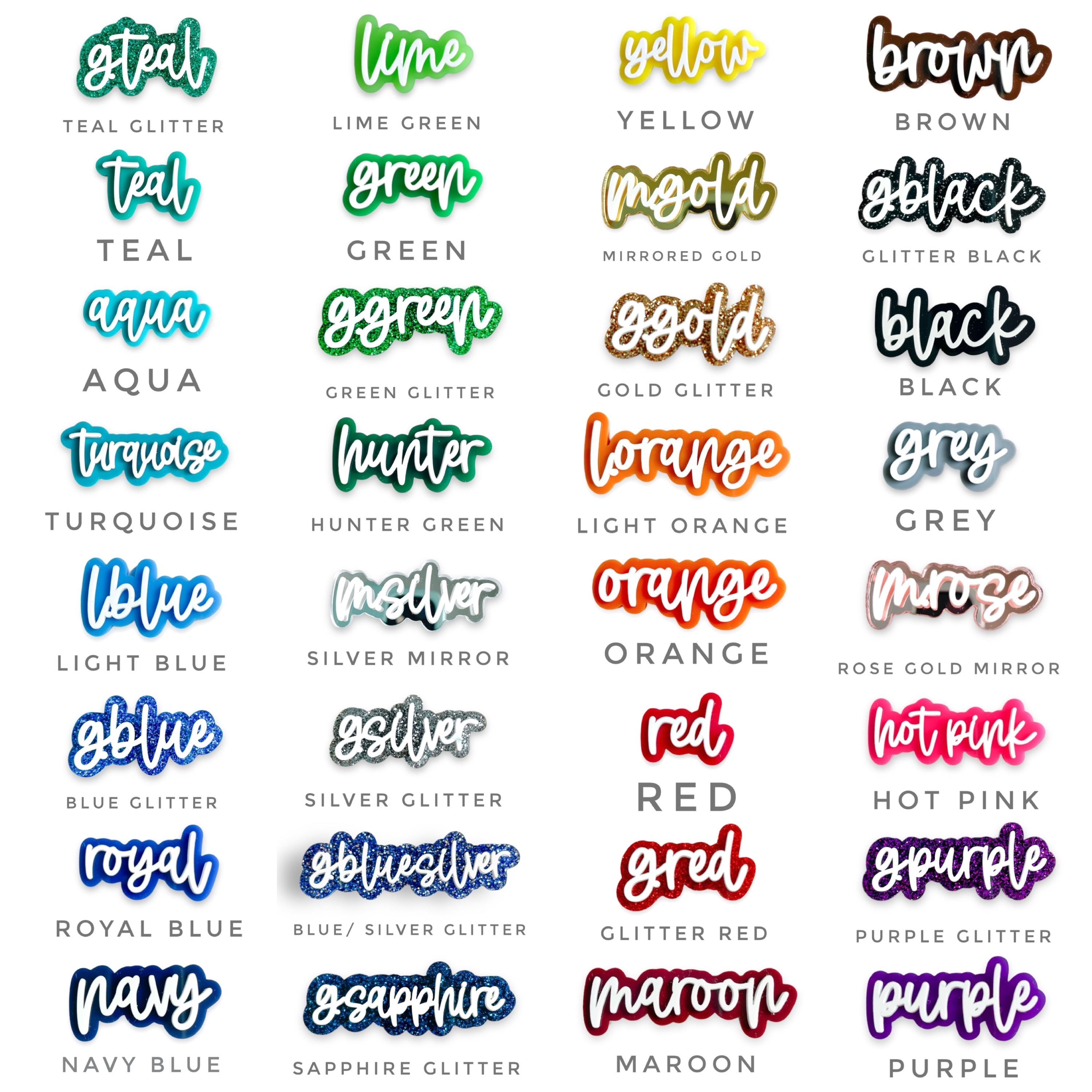 Script Spirit Earrings | Cheer Seed Bead Pom | School Colors | Team Game Day Mix & Match | Custom | High College Sports | Mascot | Player #