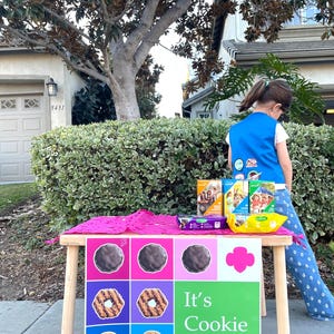 Girl Scout Cookie Booth Stand Sign (18x24") - Girl Scout Cookies 2025