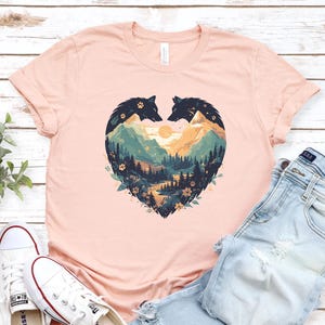 Outdoors Shirt - Tails of Love - Travel and Adventure Shirt, Hiking Shirt, Camping Shirt, Desert Shirt, Explore Shirt, Mountain Shirt