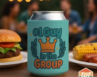 Vanderpump Rules "#1 Guy in the Group" Can Cooler - Beer Can Cooler, Reality Show Statement Sleeve, Bold Pop Culture, KOO-SDRA-00025-LBL