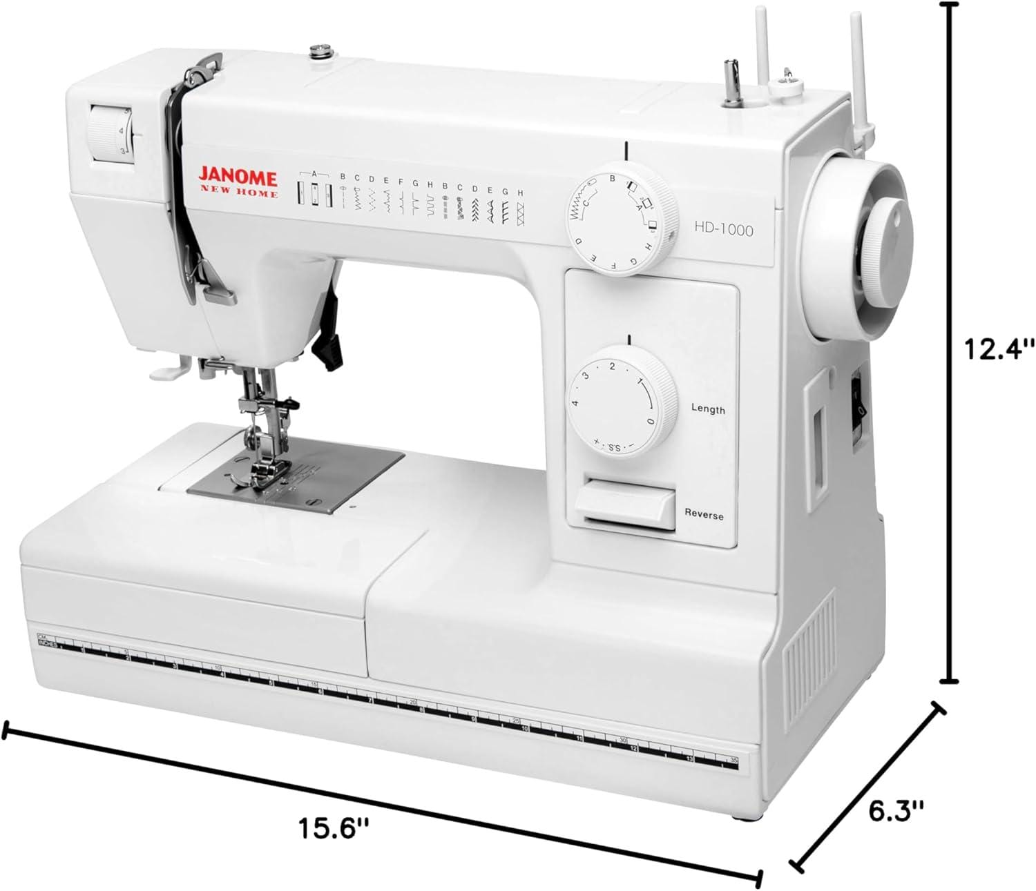 Janome HD1000 Heavy-duty Sewing Machine With 14 Built-in Stitches - Etsy