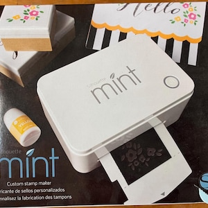 Silhouette Mint Anpassad Stämpelmaskin