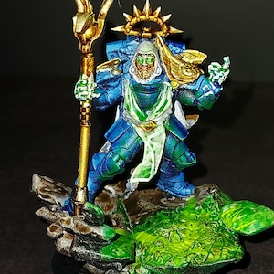 Painted tabletop minature wargame model. Armored Psycher