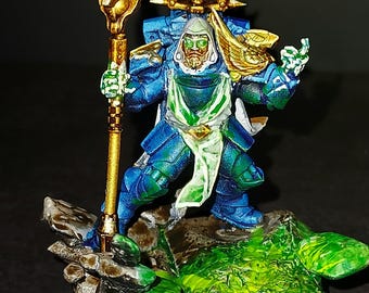 Modelo de juego de guerra en miniatura pintado para mesa: Psycher blindado