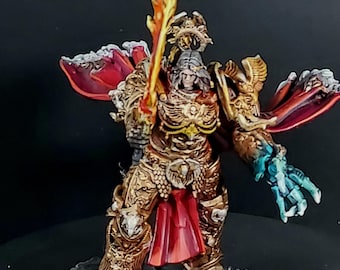 Painted Model for Tabletop Wargames: Gold King