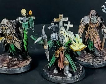 Painted Model for Tabletop Wargames: TC Trench Support Squad
