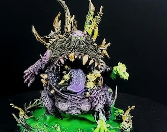 Painted Model for Tabletop Wargames: Great Demon of Decay