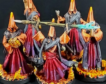 Painted Model for Tabletop Wargames: TC Pilgrims/Heretics
