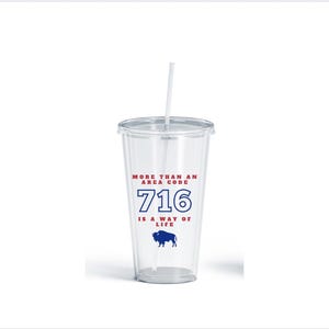 716 Area Code Buffalo Bills SVG PNG - Etsy