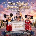 Personalized Surprise Trip Reveal Video, Custom Message from Mickey & Minnie, Standard Trip Reveal, Magical Family Surprise