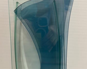 Gorgeous Acid Glass Vase