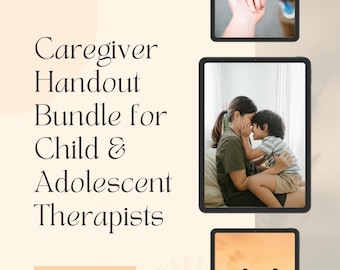 Folletos para padres y cuidadores sobre terapia infantil / Hojas de psicoeducación para regulación y corregulación