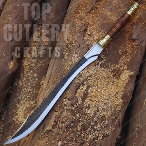 Handmade Scimitar Sword , Hand forged Historical 30 Inches sword Made With High Carbon Steel Full tang Blade. Christmas Gifts