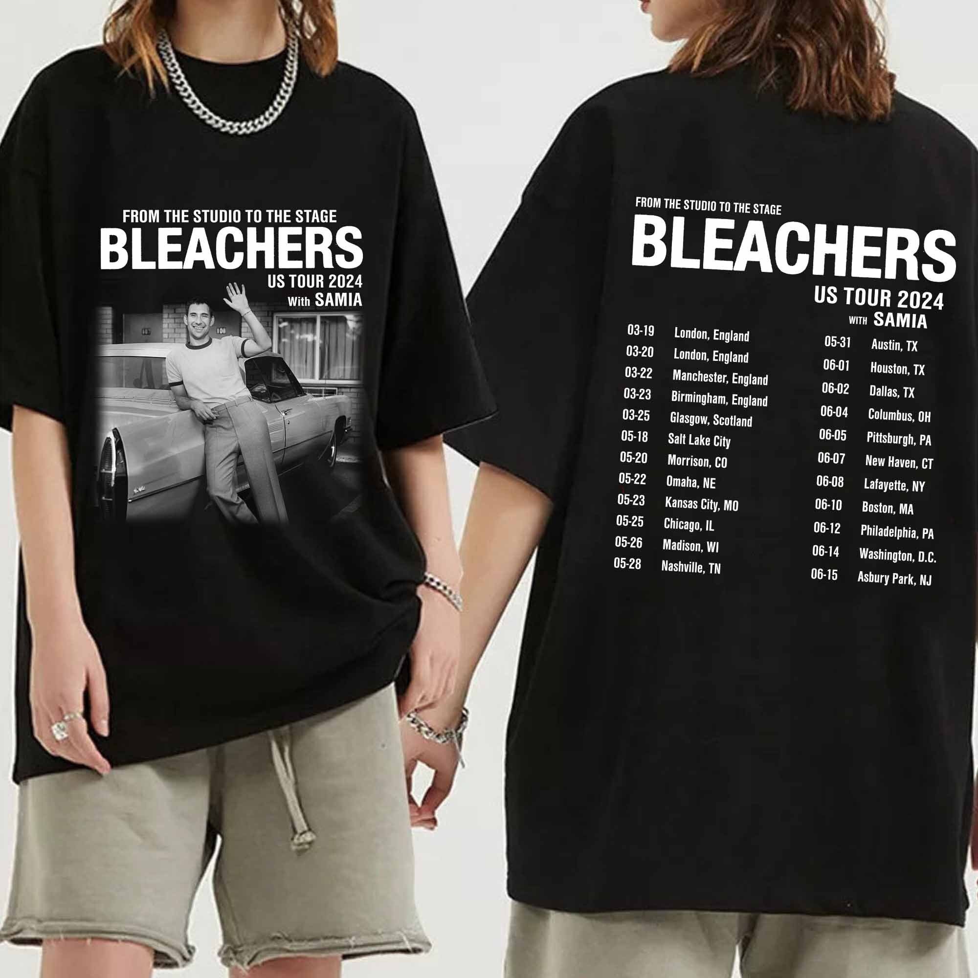 Bleachers US Tour 2024 Shirt sold by Additional Contemporary SKU