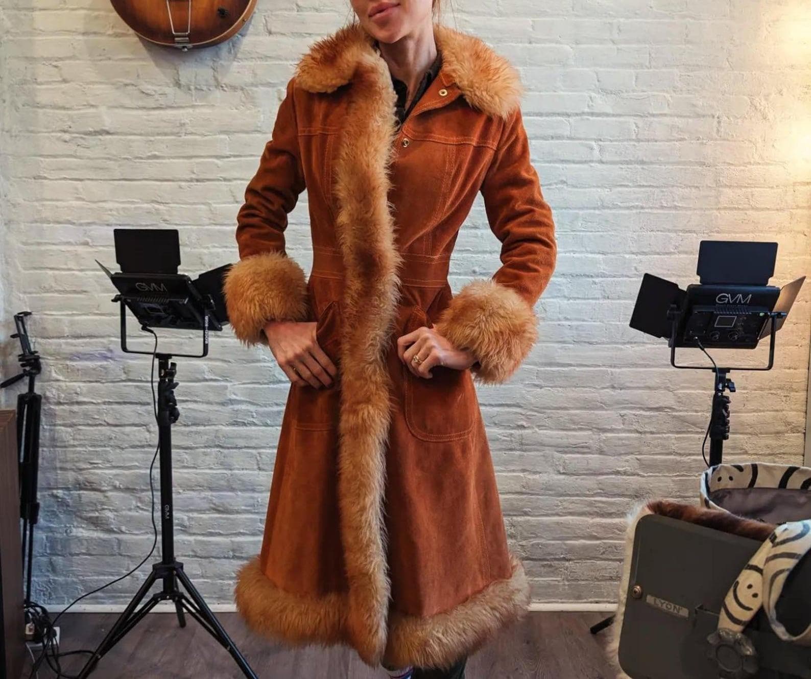 ジャケット・アウター gimmick foodie coat medium-long 00s y2k gimmick foodie coat medium-long 00s y2k