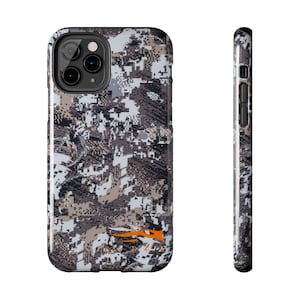 Sitka Optifade Elevated II Camo Handyhülle mit Sitka Logo