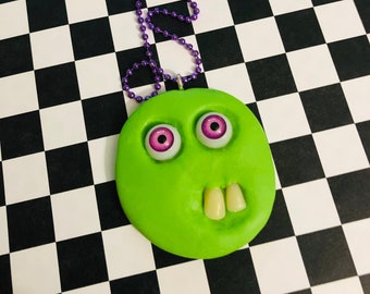 Fred the Button Buddy Necklace