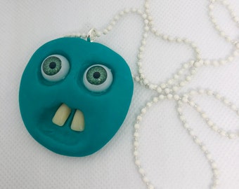 Dwight the Button Buddy Necklace