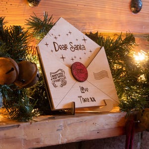 Personalisierter Weihnachtsbrief - Weihnachtsaktivität - Weihnachtswunschliste - Lieber Weihnachtsmannbrief - Weihnachtsdekoration - Weihnachtsstrumpffüller