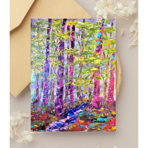 Blank Greeting Card "Resilience"- Reproduction of Original Art