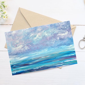 Blank Greeting Card "Peace on the Horizon" - Reproduction of Original Art