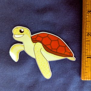 Glückliche Schildkröte