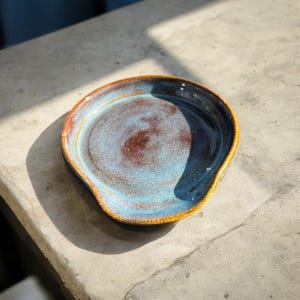 Handmade Ceramic Spoon Rest - Lots of Color Options - Multiple Sizes - Great for spoons, spatulas, and other cooking tools - Dishwasher safe