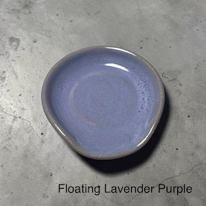 Handmade Ceramic Spoon Rest - Lots of Color Options - Great for spoons, spatulas, and other cooking tools - Dishwasher safe Floating Purple